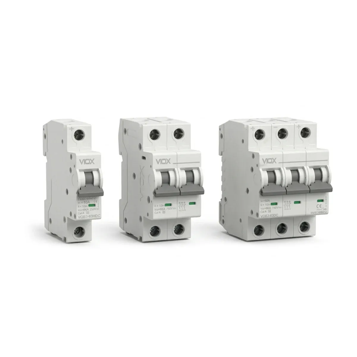 VIOX DC circuit breakers prepared for private-label branding