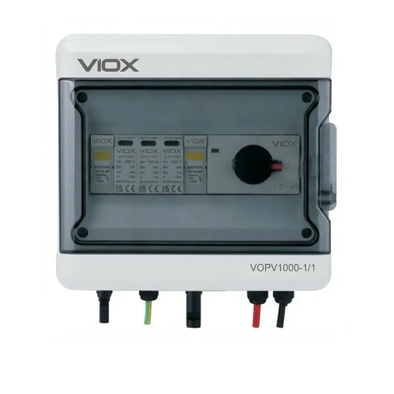 VOPV1000-1/1 1000V one-input one-output solar PV combiner box